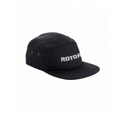 ROTOR Five Panel Hat - Black